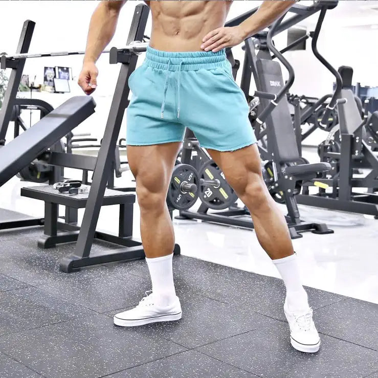 Men's Fashion Casual Solid Stretch Color Shorts