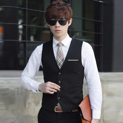 Men's Vest, Work Suit Waistcoat, Vest Top
