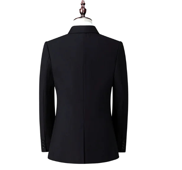 Men's Casual Slim Fit Blazer - Custom Business Jacket