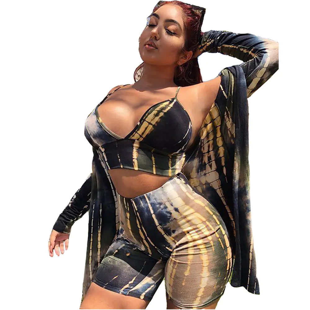 2019 Digital Print Swimsuit for Women in Europe and America