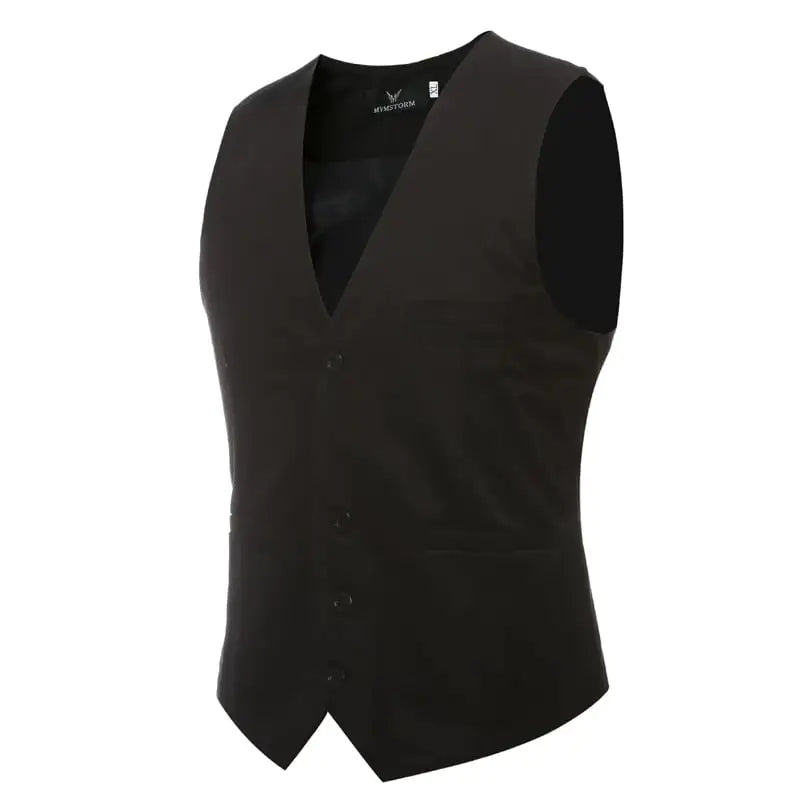 Men's Business Casual Suit Vest for Weddings