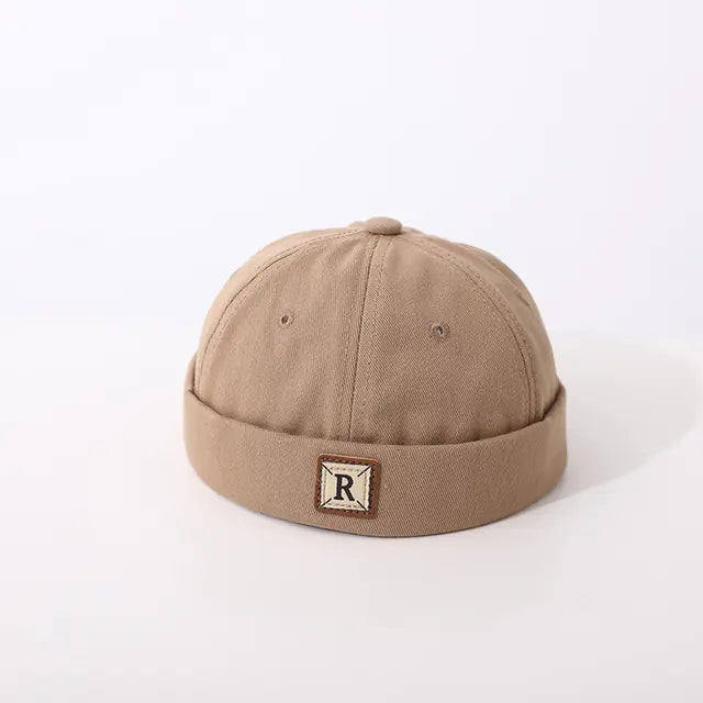 Boys' Cotton Brimless Beanie Hat for Ages 2-6 Years