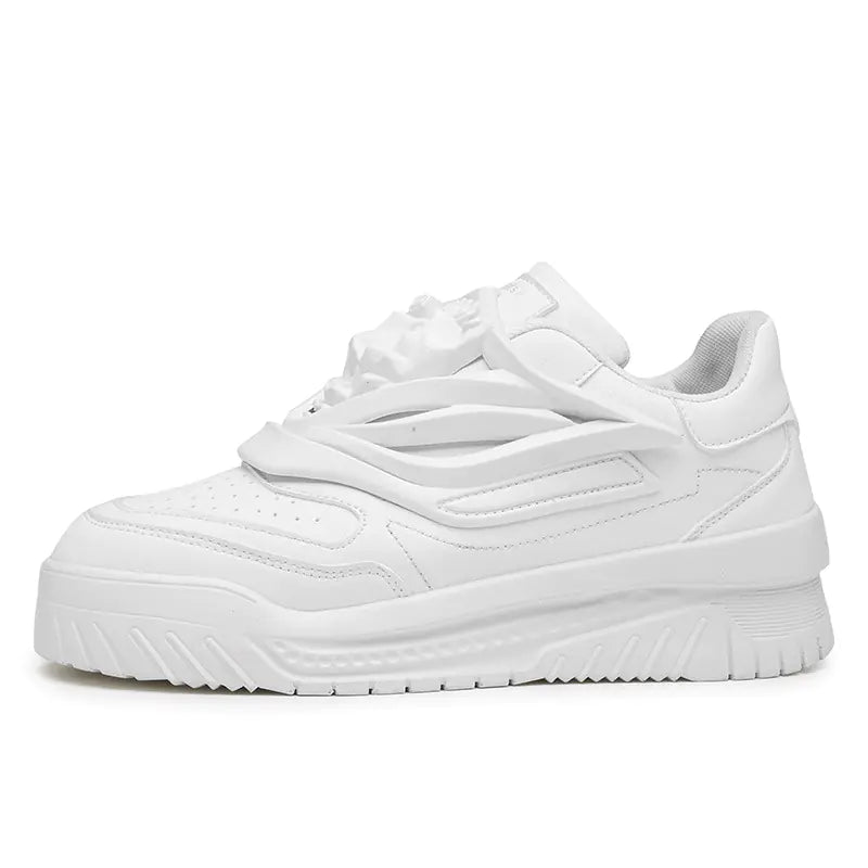 Men's Autumn Trendy Shiny Korean Sneakers for Casual Wear