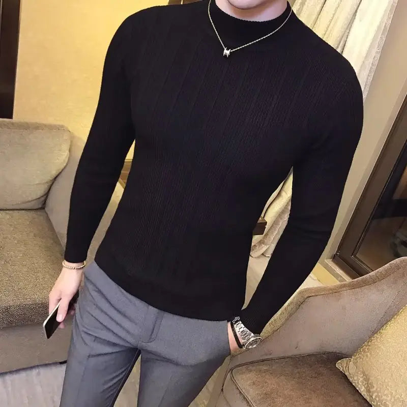 Long Sleeve Bottoming Shirt for Fall Wear