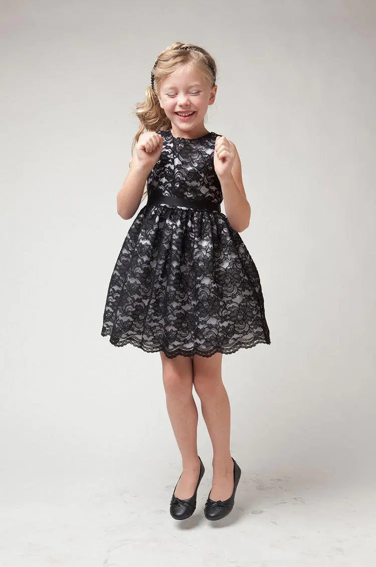 Princess Lace Dress - Korean Kids' Fashion for Girls