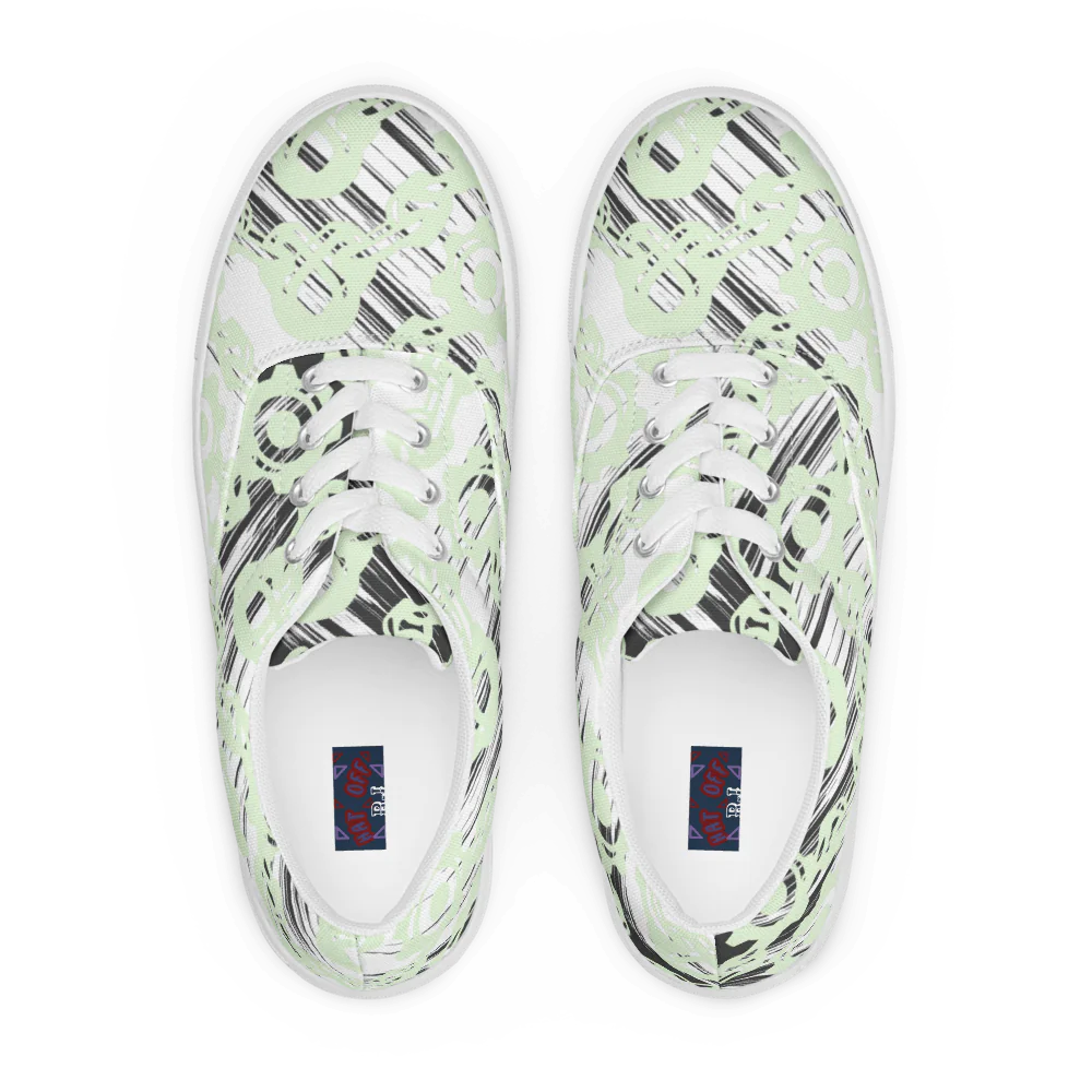 Men's Lace-Up Canvas Shoes R&J Hat Off