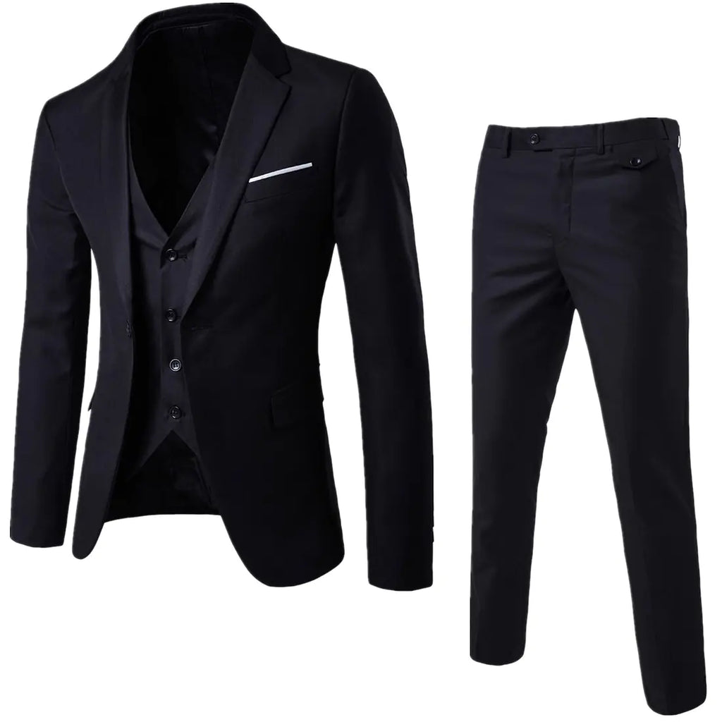 Casual Suit for Business and Wedding Attire