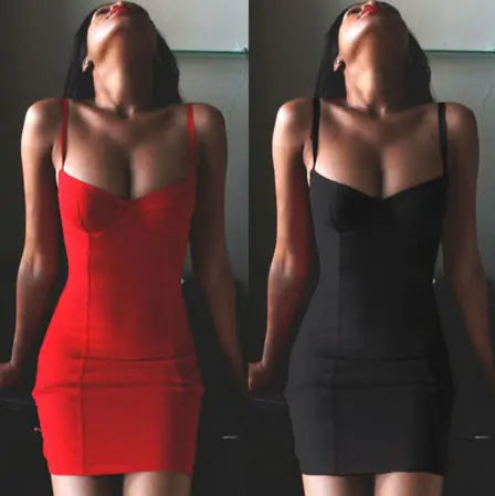 Strapless Bodycon Dress for Nightclub Wear