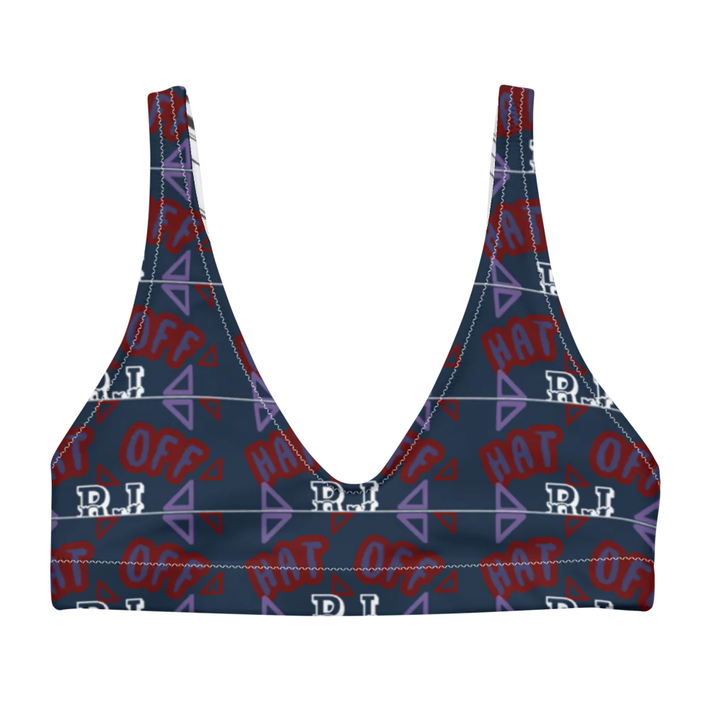 Eco Chic Recycled Padded Swim Top