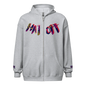 Unisex Heavy Blend Zip Hoodie | R&J Hat Off collection Brand