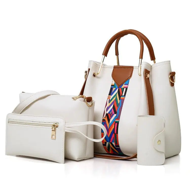 Fashionable Four-Piece Purse Set for Women
