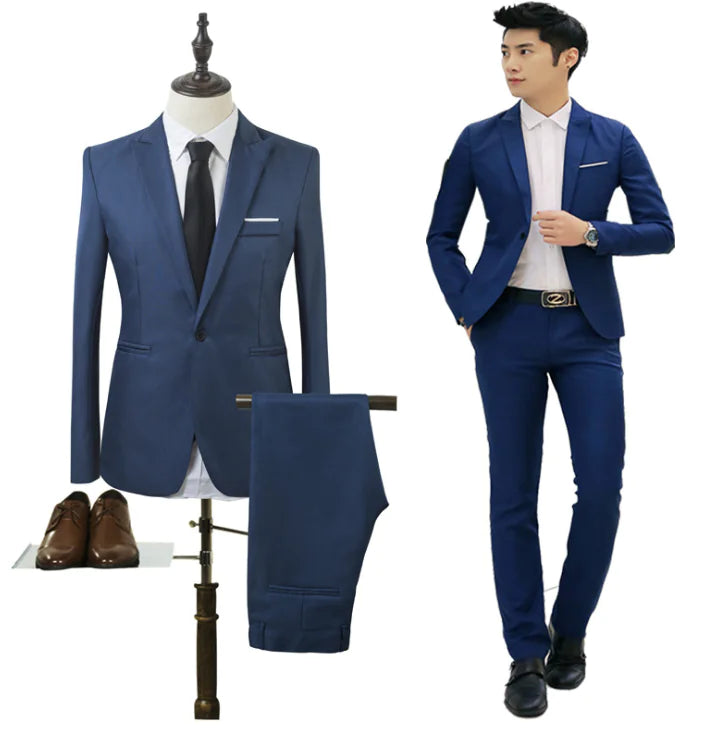 Business Suit Set for Weddings and Formal Events