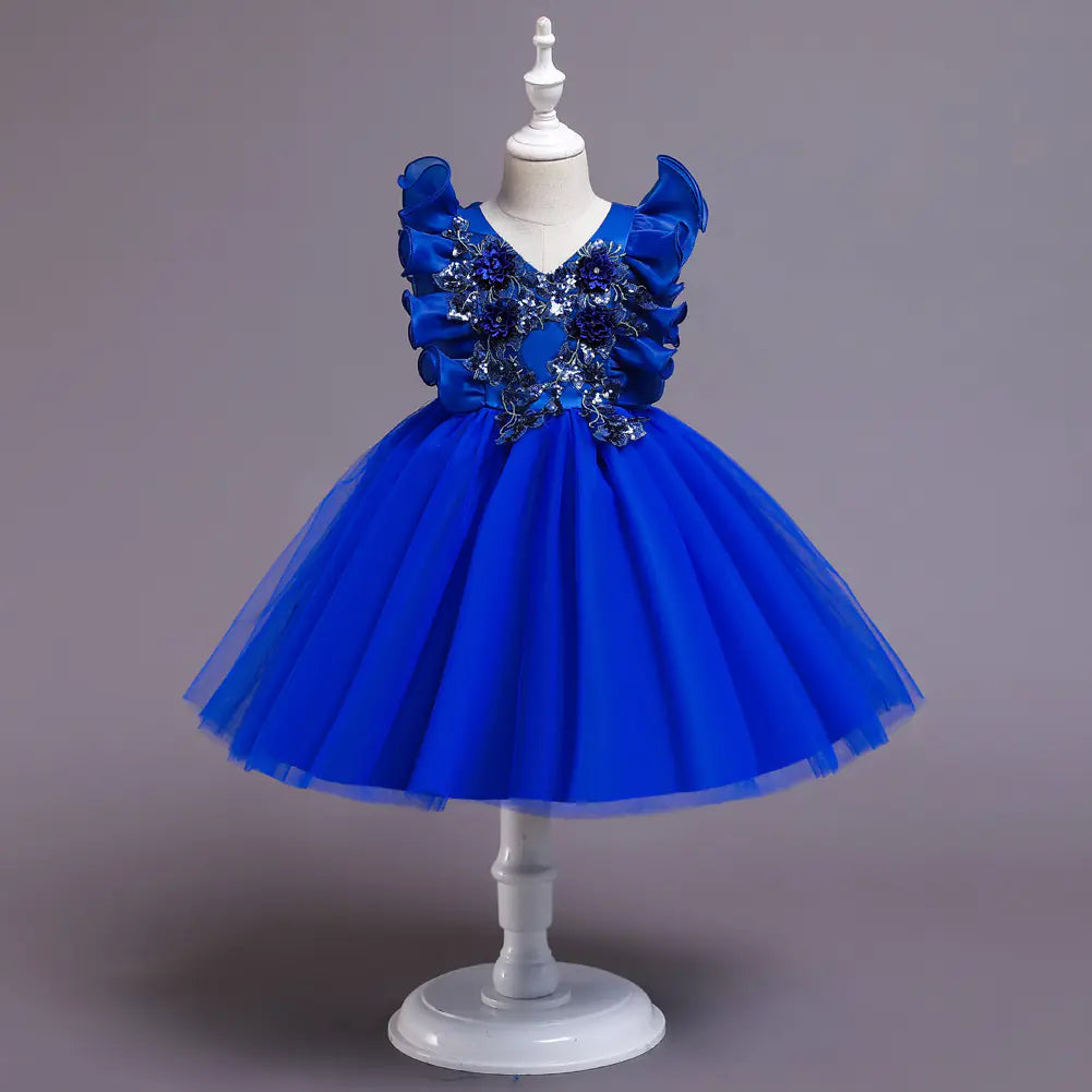 Korean Style Puffy Princess Dress for Kids
