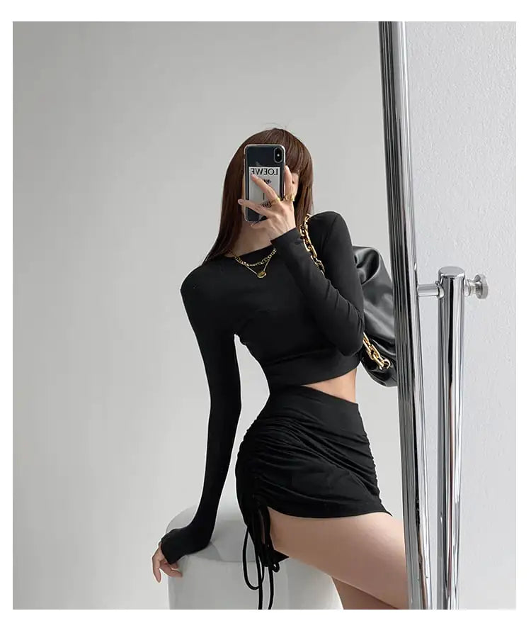 Tight Fitness Dance Skirts for Active Wear