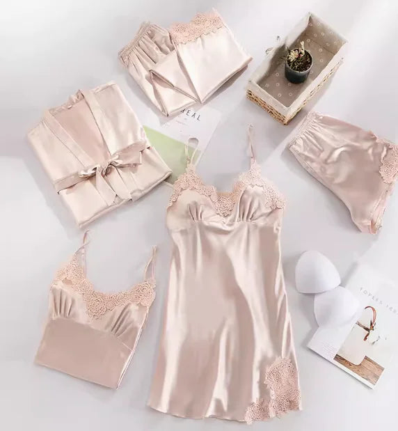 Satin Pajama Sleepweare Set