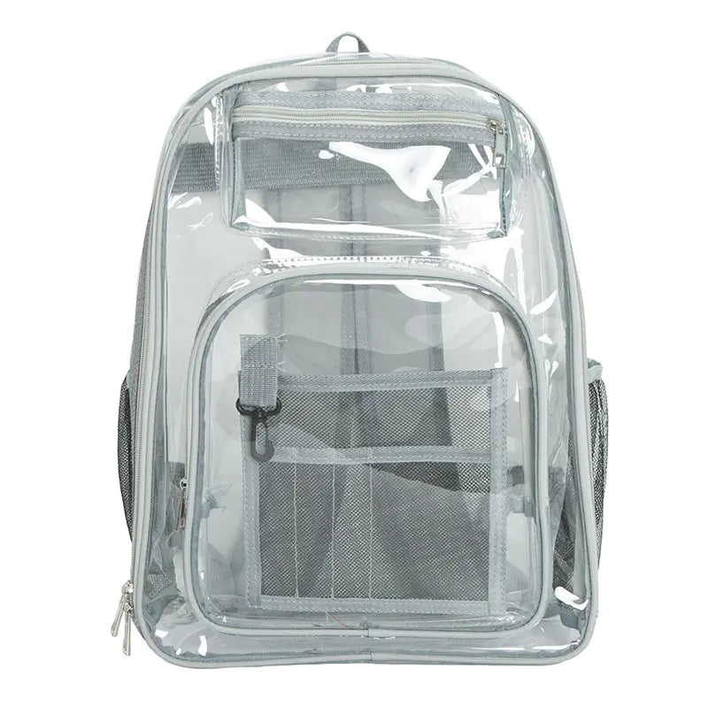Fashion PVC Transparent Backpack for Men and Women