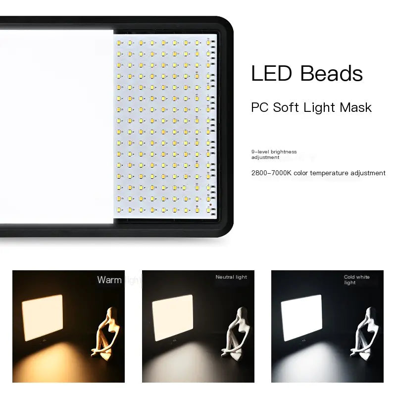8-Inch LED Fill Light for Photography and Live Streaming