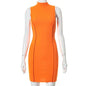 Ribbed Sleeveless Bodycon Summer Dresses For Women