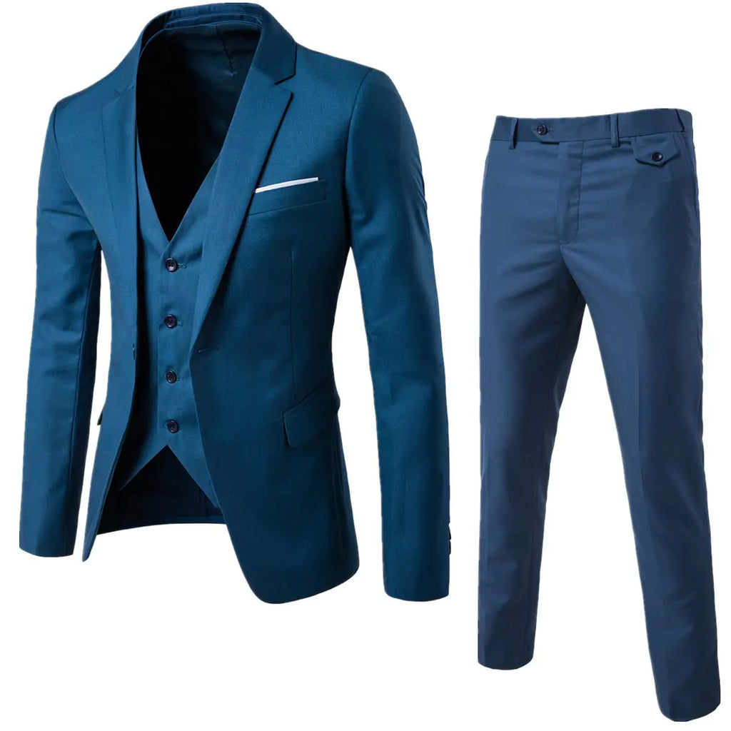 Casual Suit for Business and Wedding Attire