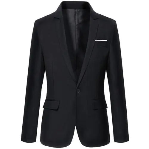 Slim Fit Casual Business Men's Suit Coat