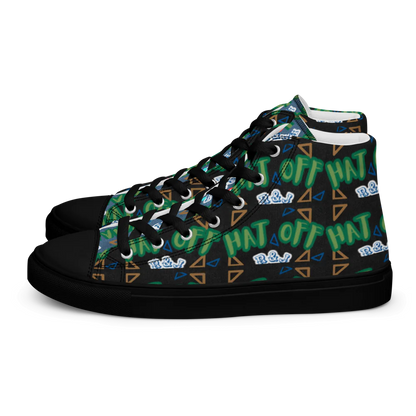 Men's High Top Canvas Shoes