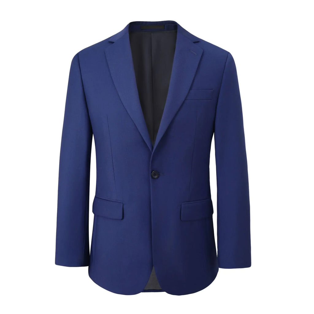 Blue Business Suit for Men and Women (Wedding Attire)
