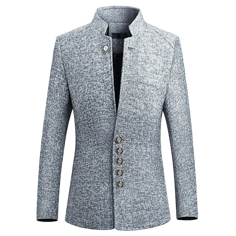 Men's Casual Slim-Fit Blazer Jacket - British Style