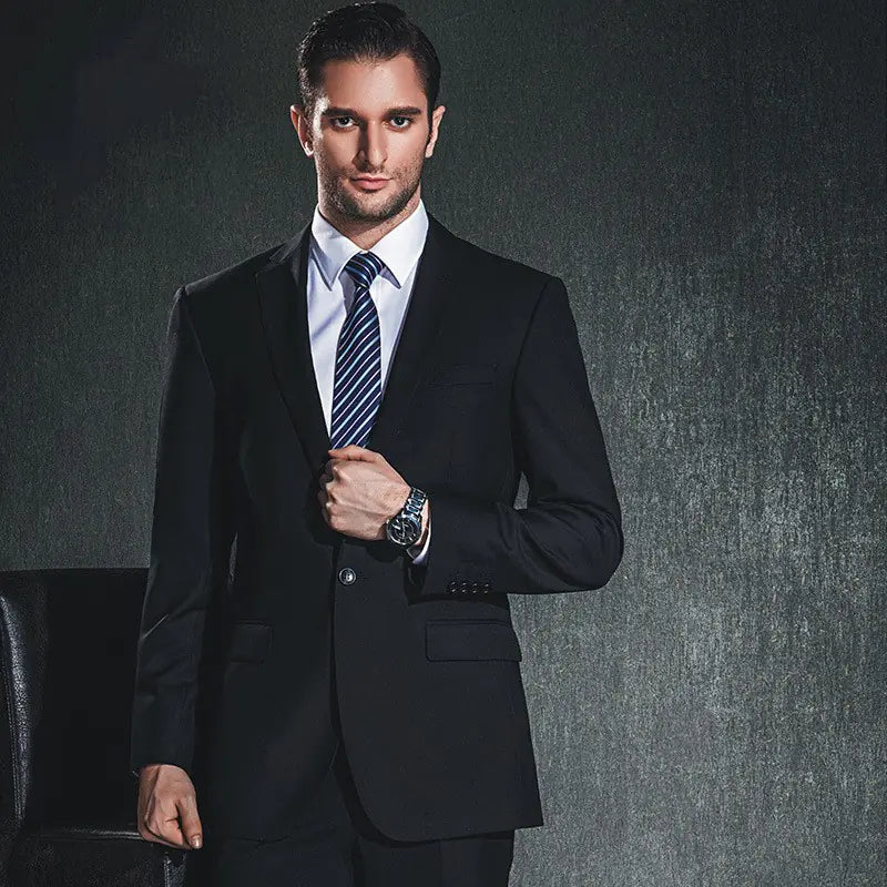 Men's Casual Slim Fit Blazer - Custom Business Jacket