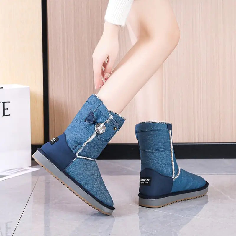 Ankle Boots Women Shoes Woman Boots Snow Winter