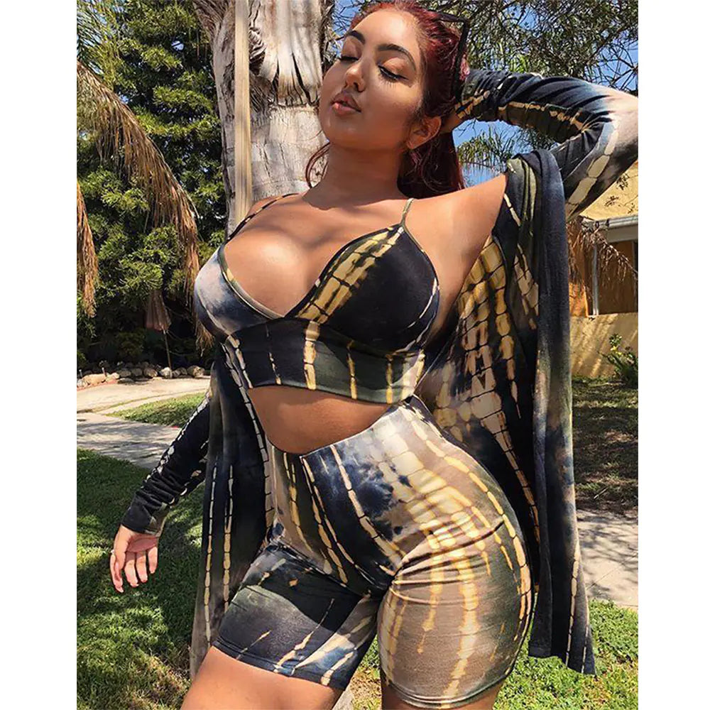 2019 Digital Print Swimsuit for Women in Europe and America