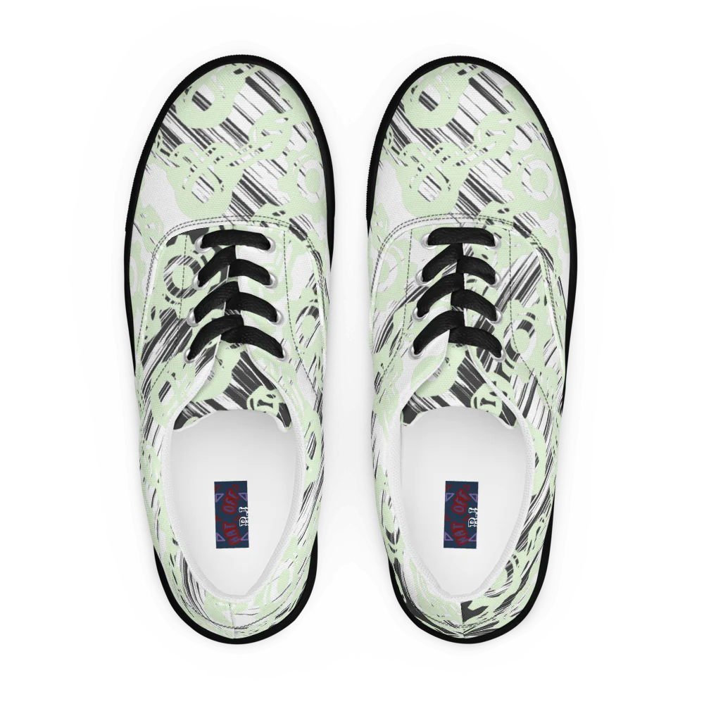 Men's Lace-Up Canvas Shoes R&J Hat Off