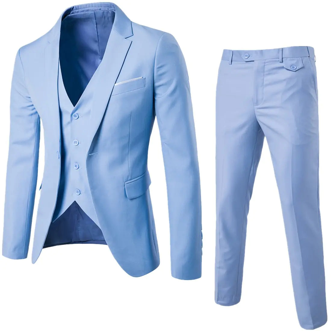 Casual Suit for Business and Wedding Attire