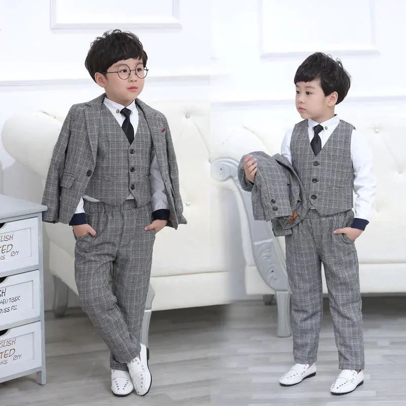 Boys' 3-Piece Winter Suit for Weddings and Events