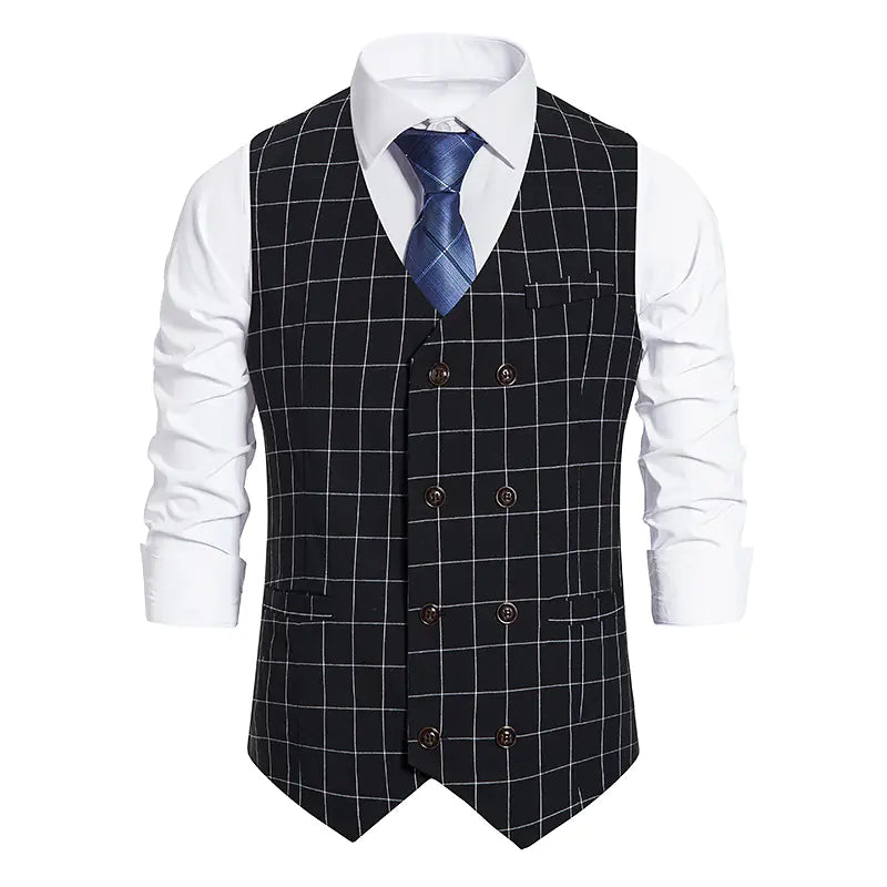 Four Seasons Luxury Men's Vest for Casual Business Wear