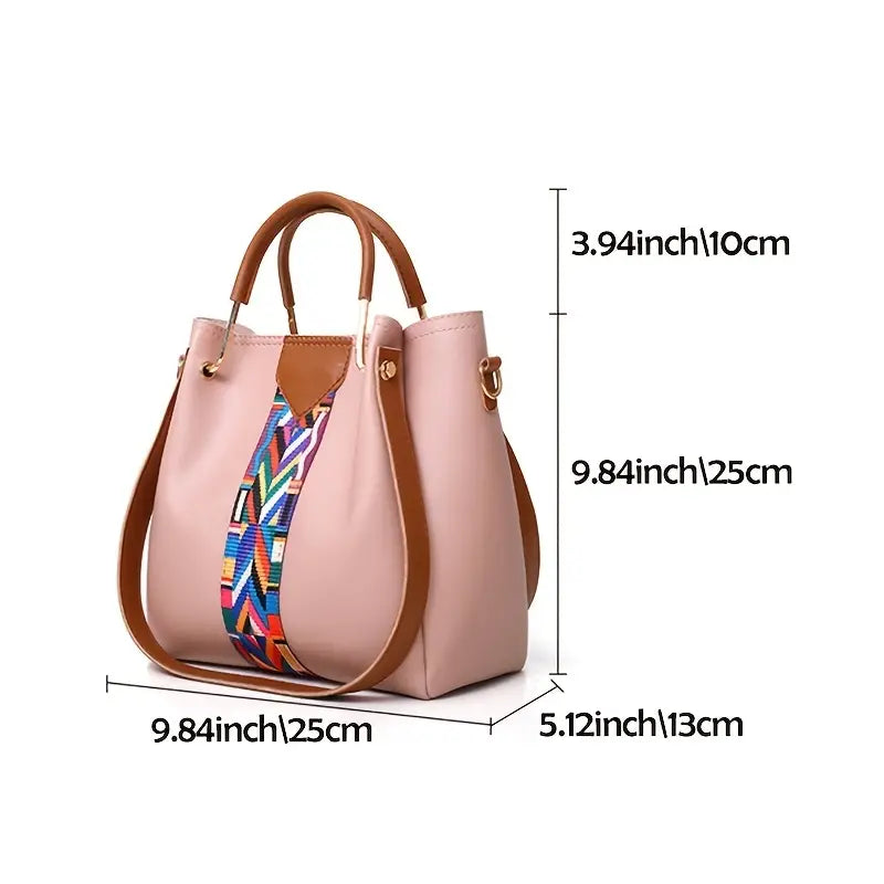 Fashionable Four-Piece Purse Set for Women