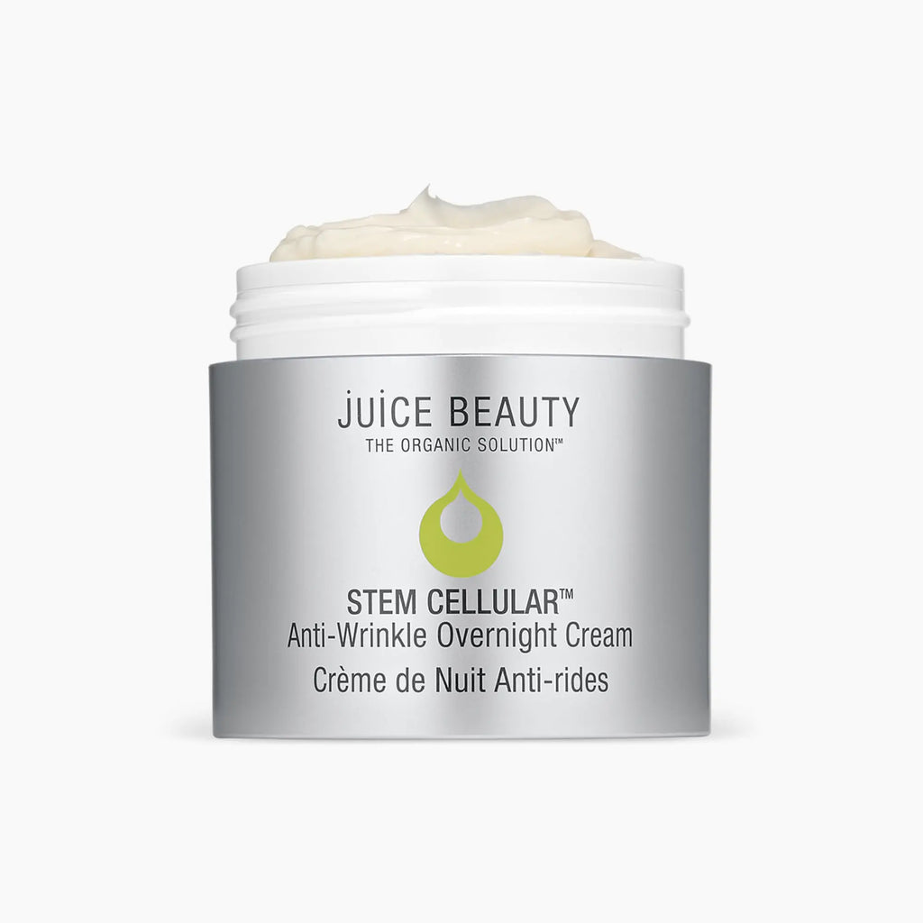 Juice Beauty Stem Cellular Anti-Wrinkle Ceramide Overnight Cream - 50 mL - Reduces Look of Deep Lines + Wrinkles - Vegan Cruelty Free