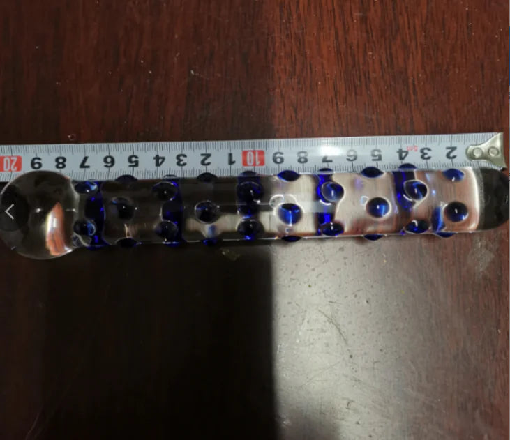 Glass Crystal Dildo Ice Fire Stick for Women