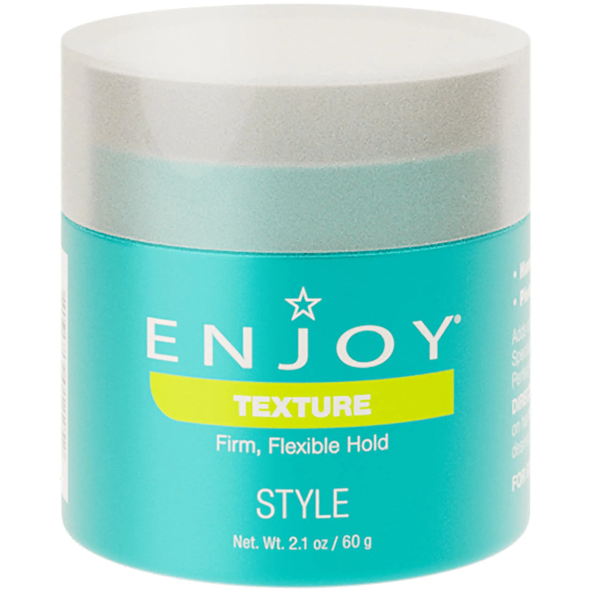 Enjoy Hair Styling Cream 2 oz - Firm Flexible Hold For All Hair Types Curly Hair Products Hair Waver Hair Styling Products