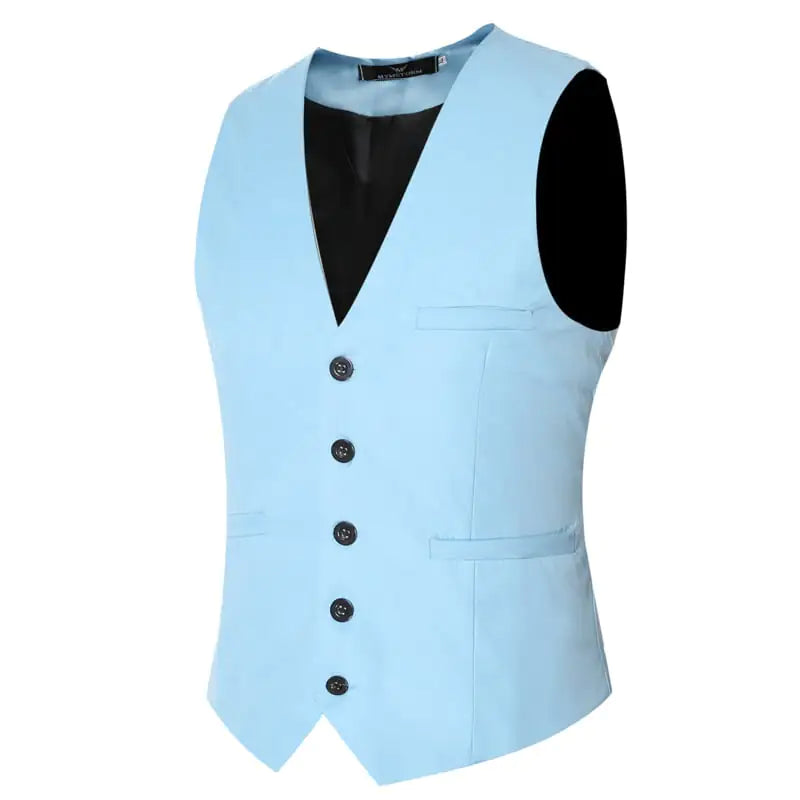Men's Business Casual Suit Vest for Weddings