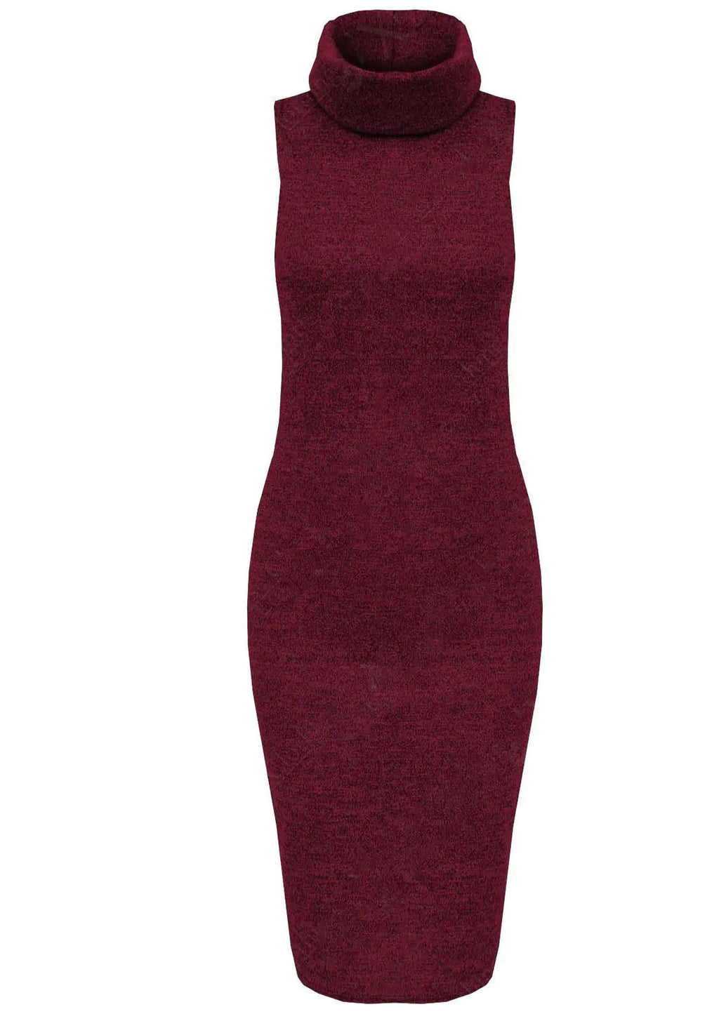 Sleeveless Knit Bodycon Pencil Dress