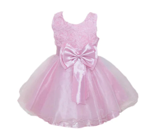 Summer Korean Style Floral Princess Dress for Kids