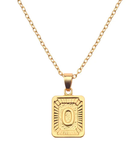 Letter Love Pendant Necklace