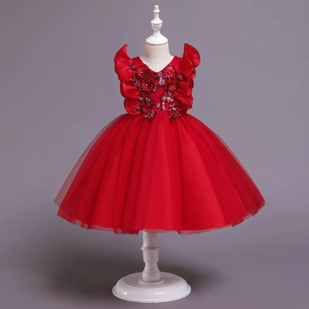 Korean Style Puffy Princess Dress for Kids