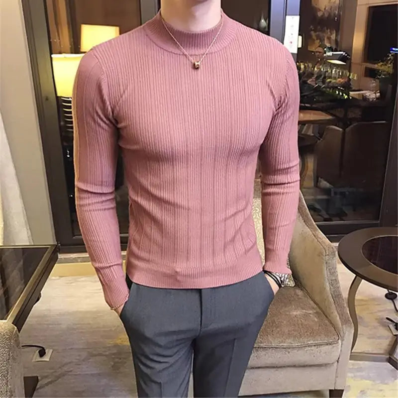Long Sleeve Bottoming Shirt for Fall Wear