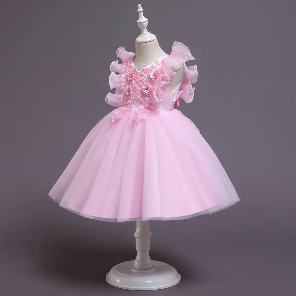 Korean Style Puffy Princess Dress for Kids