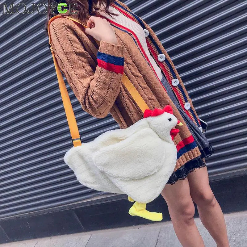 Cute Japanese Style Duck Shoulder Bag and Coin Purse