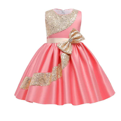 Girls Piano Performance Dress - Flower Girl Dress
