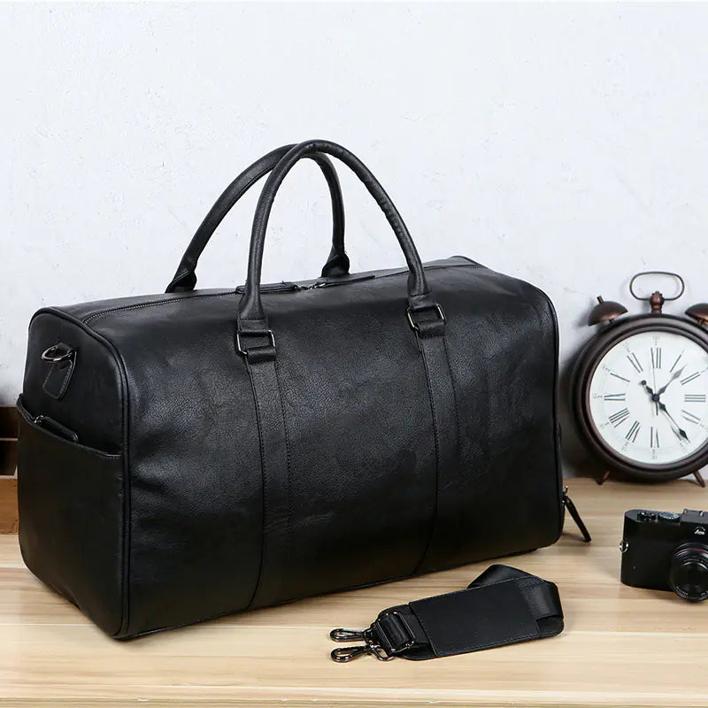 Large Capacity Retro Leather Handbag for Men