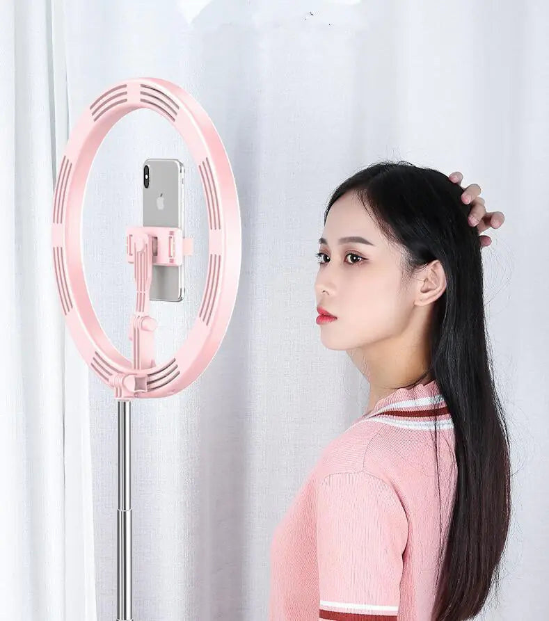 LED Ring Light Stand for Mobile Live Streaming (1.7m) – Rose&Jeffteco