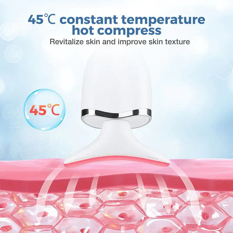 New EMS Microcurrent Neck Massager for Wrinkle Care